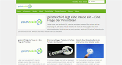 Desktop Screenshot of geistreich78.info